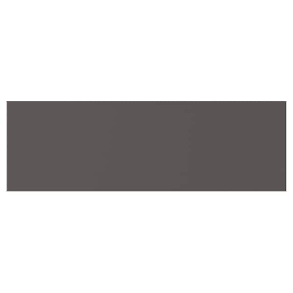 SKATVAL - Drawer front, dark grey, 60x20 cm - best price from Maltashopper.com 10385931