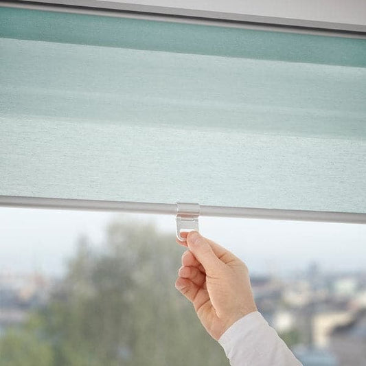 Ikea SKOGSKLÖVER Roller curtain - green 80x195 cm
