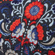 SKOGSKORN cushion, dark grey/multicolour, 40x65 cm