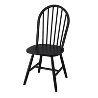 SKOGSTA chair, black, 46x94x55 cm