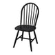 SKOGSTA chair, black, 44x94x55 cm