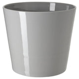 SKOGSVINBÄR plant pot, in/outdoor grey, 24 cm