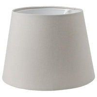 SKOTTORP lamp shade, light grey, 33 cm