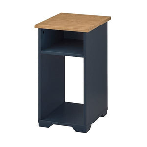 Ikea SKRUVBY - Side table, black-blue, 40x32 cm