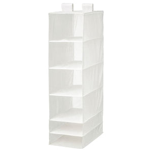 Ikea SKUBB - Storage with 6 compartments, white, 35x45x125 cm