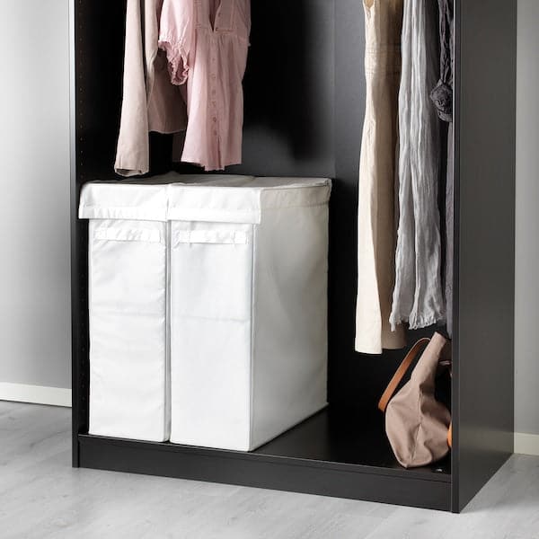 Ikea SKUBB - Laundry bag with stand, white, 80 l