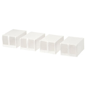 SKUBB - Shoe box, white, 22x34x16 cm - best price from Maltashopper.com 90186391