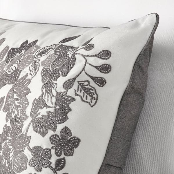 Ikea SKUGGNÄVA Cushion white/grey 40x58 cm , 40x58 cm