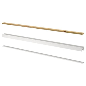 SKYTTA - Rail for sliding door frame, 2 tracks white - best price from Maltashopper.com 40512640