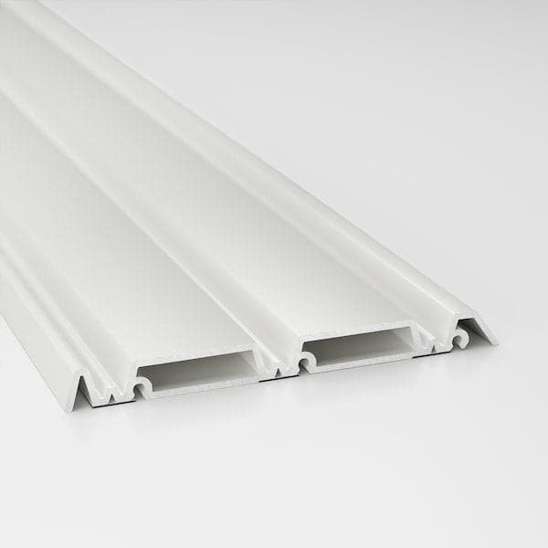Ikea SKYTTA - Rail for sliding door frame, 3 tracks white