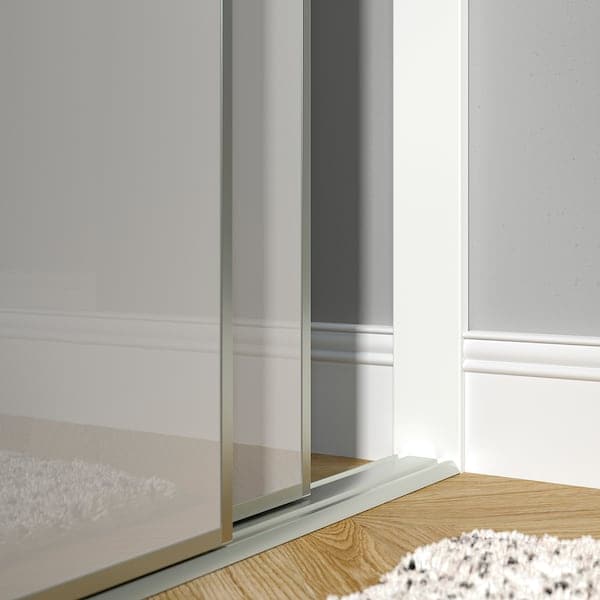 Ikea SKYTTA - Stop bar, 3 tracks, set of 2, white