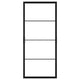 SKYTTA sliding door frame, black, 102x231 cm
