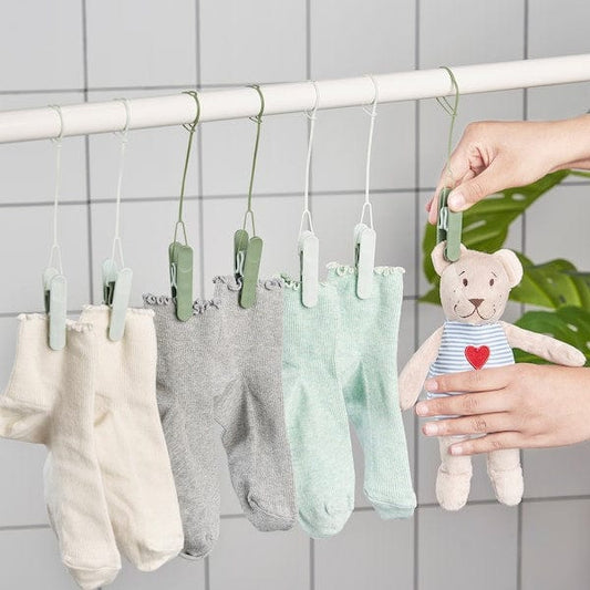 Ikea SLIBB - Hanging clothes peg, green