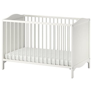 Ikea SMÅGÖRA Cot - white 60x120 cm