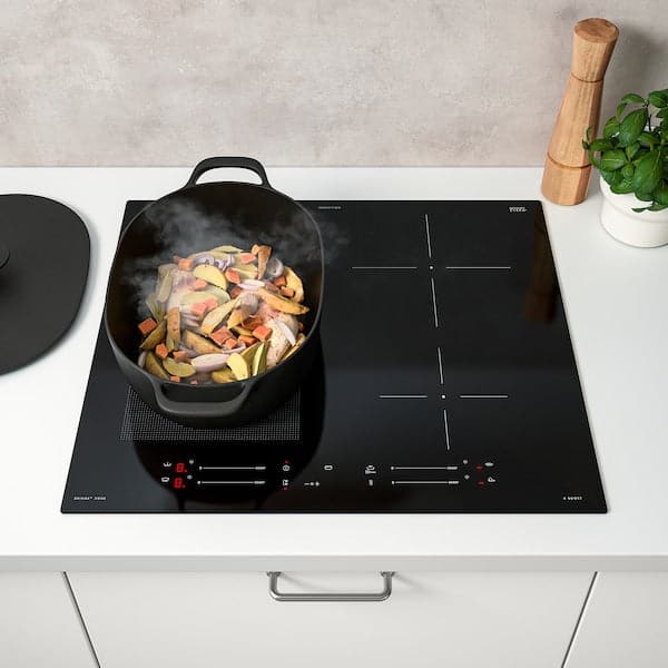 Ikea SMAKLIG - Induction hob, IKEA 500 black, 59 cm