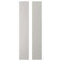 SMÅSTAD door, grey, 30x180 cm, 2 pack