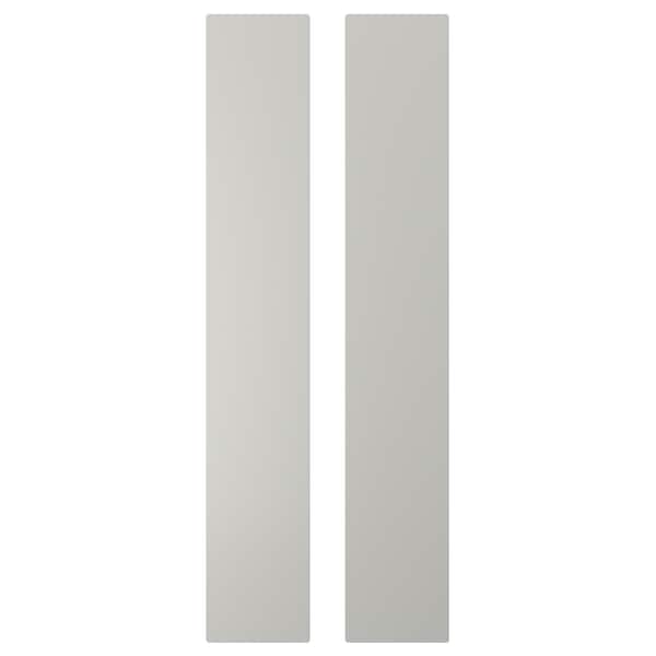 SMÅSTAD door, grey, 30x180 cm