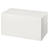 SMÅSTAD bench with toy storage, white/white, 90x52x48 cm