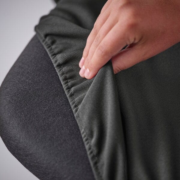 Ikea SMÖRKULL - Office chair with armrests, Gräsnäs dark grey