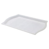 SMULA tray, transparent, 52x35 cm