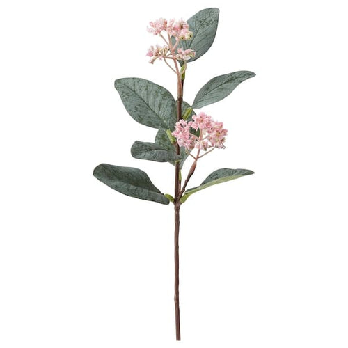 SMYCKA - Artificial flower, eucalyptus/pink, 30 cm