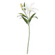 SMYCKA artificial flower, Lily/white, 85 cm
