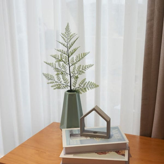 Ikea SMYCKA - Artificial leaf, in/outdoor/fern green, 53 cm