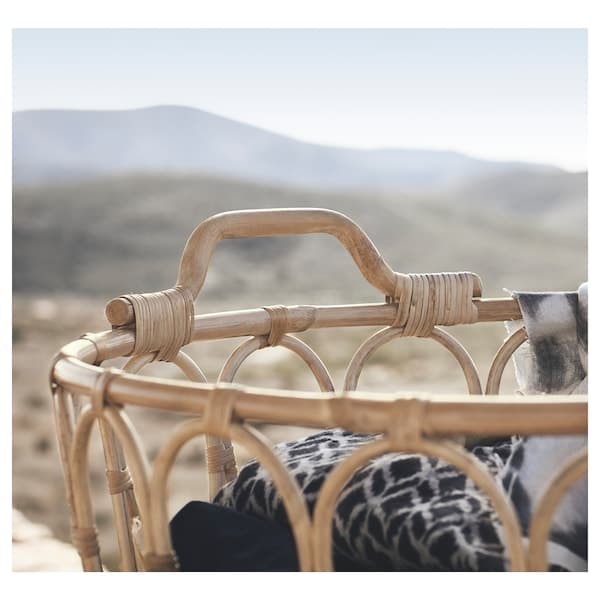 SNIDAD - Basket, rattan, 54x39 cm - best price from Maltashopper.com 30394944