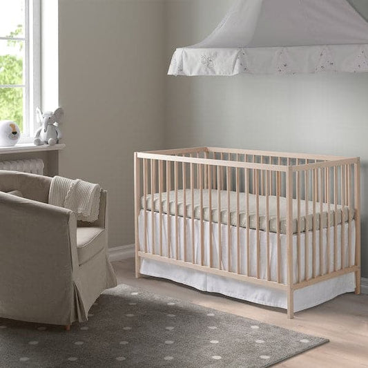 Ikea SNIGLAR - Cot, beech, 60x120 cm