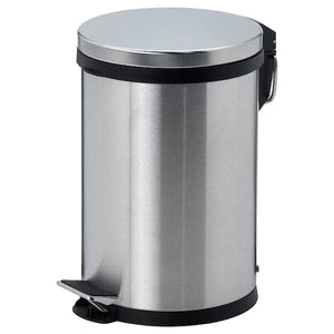 Ikea SNÖRPA - Pedal bin, stainless steel, 12 l