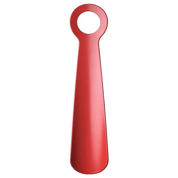 Ikea SNÖSKYFFEL - Shoehorn, bright red, 18 cm