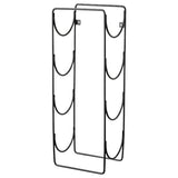 SNÖSPIRA 4-bottle wine rack, black, 16x45x13 cm
