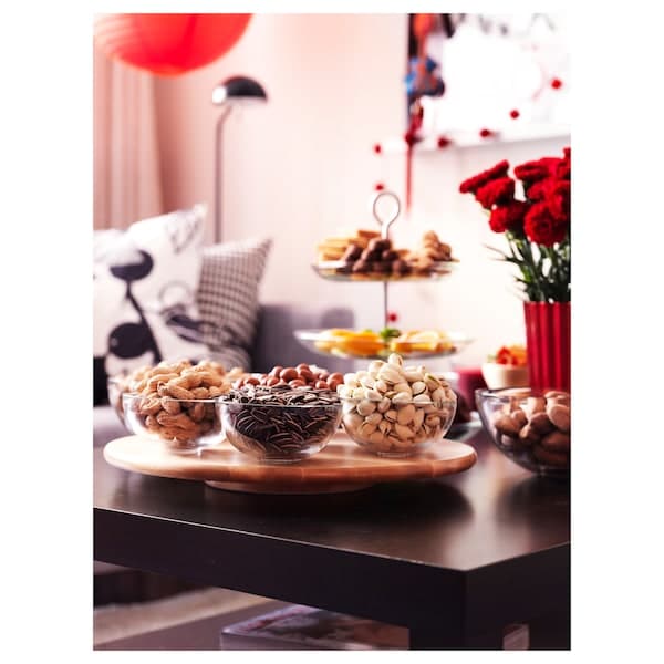 Ikea SNUDDA - Lazy Susan, solid wood, 39 cm