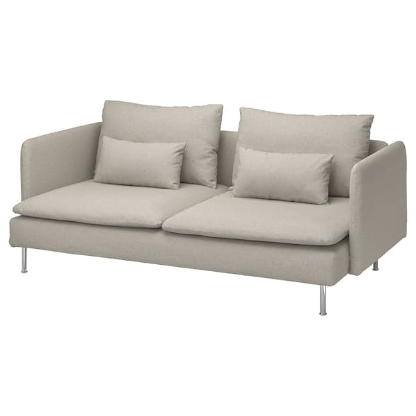 Ikea SÖDERHAMN 3-seater sofa, Fridtuna light beige ,