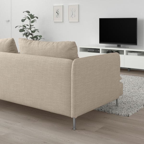 Ikea SÖDERHAMN - 3-seater sofa, Hillared beige ,