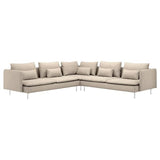 SÖDERHAMN corner sofa, 6-seat, Hillared beige, 291x14x99 cm