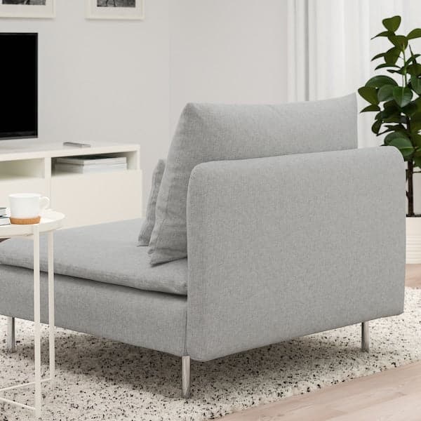Ikea SÖDERHAMN - 1-seater element, Tallmyra white/black ,