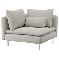 SÖDERHAMN corner section, Viarp beige/brown, 99 cm