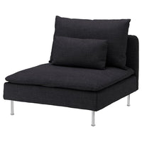 SÖDERHAMN cover for 1-seat section, Hillared anthracite