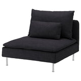 SÖDERHAMN cover for 1-seat section, Hillared dark blue