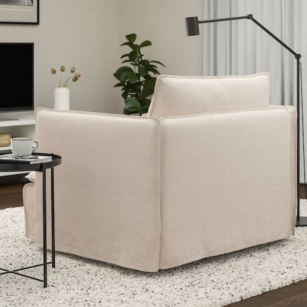 Ikea SÖDERHAMN Armchair, Gransel natural colour ,