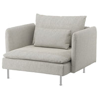 SÖDERHAMN armchair, Viarp beige, 105 cm