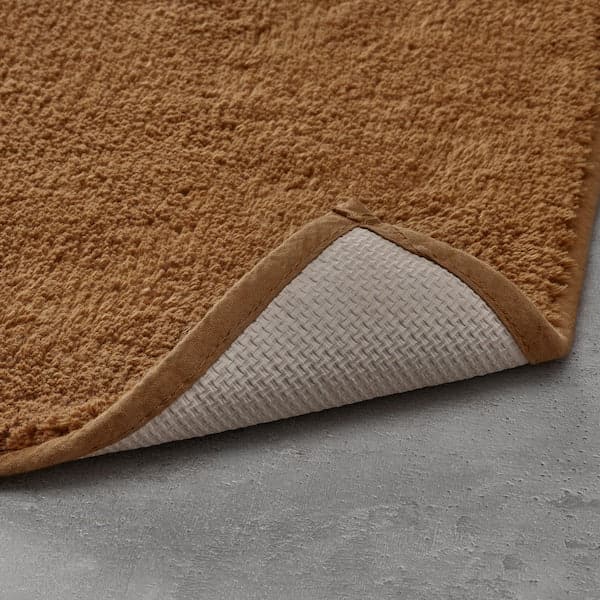 TOFTBO Bath mat, gray-white mélange, Length: 47 - IKEA