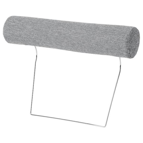 Ikea SÖRVALLEN Headrest cushion - Lejde grey/black ,