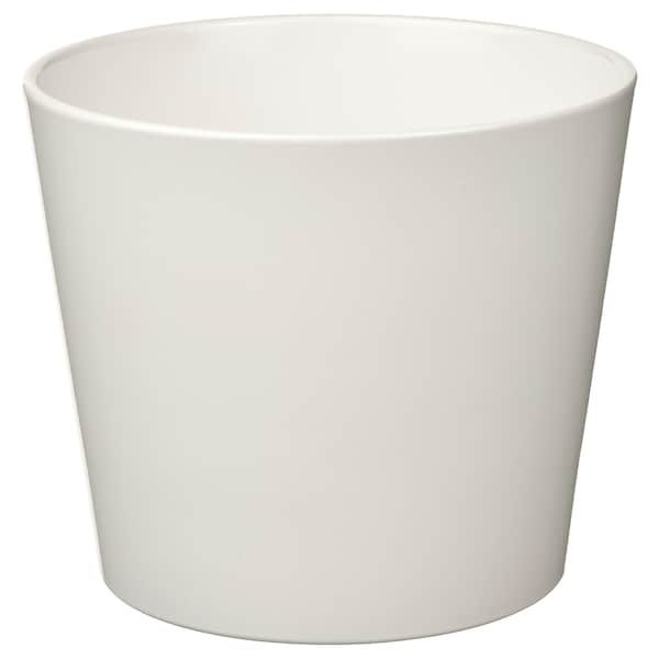 SOJABÖNA - Plant pot, white, 12 cm - best price from Maltashopper.com 00533588
