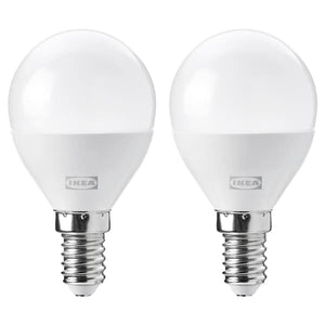 Ikea SOLHETTA - LED bulb E14 806 lumens, adjustable light intensity/white opal globe, , 45 mm