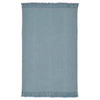 SORTSÖ rug, flatwoven, light blue, 55x85 cm