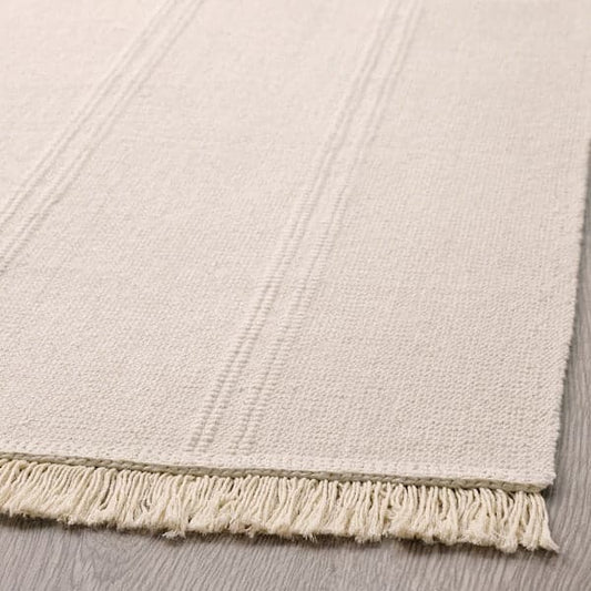 Ikea SORTSÖ - Rug, flatwoven, unbleached, 55x85 cm