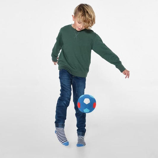 SPARKA - Soft toy, football mini/blue red - best price from Maltashopper.com 20506758