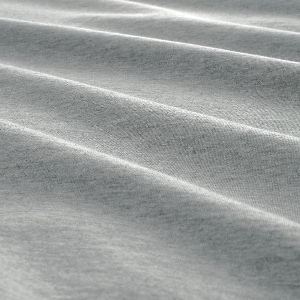 SPJUTVIAL - Duvet cover and 2 pillowcases, light grey/mélange, 240x220/50x80 cm - best price from Maltashopper.com 30479783